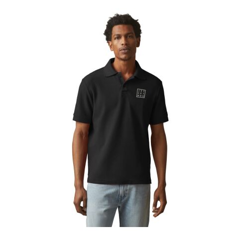 American Giant Cotton Pique Polo - Men&#039;s Standard | Black | S | No Imprint | not available | not available