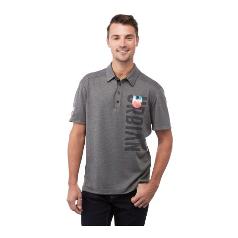 Mens SKARA SS Polo Standard | Heather Charcoal | 5XL | No Imprint | not available | not available