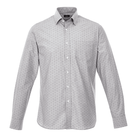 Men&#039;s HUNTINGTON Long Sleeve Shirt Standard | Grey Storm | 5XL | No Imprint | not available | not available