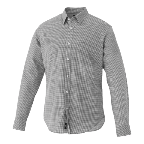 Men&#039;s Quinlan Long Sleeve Shirt Grey Storm-White | 3XL | No Imprint | not available | not available