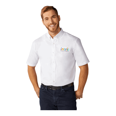 Men&#039;s SAMSON Oxford SS Shirt White | 3XL | No Imprint | not available | not available