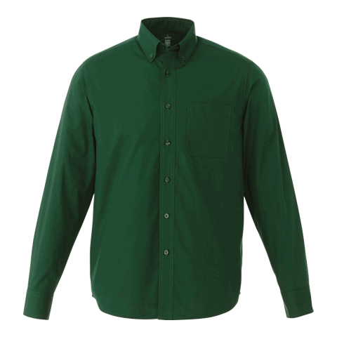 Men’s  PRESTON Long Sleeve Shirt Tall Forest Green | 3XL | No Imprint | not available | not available