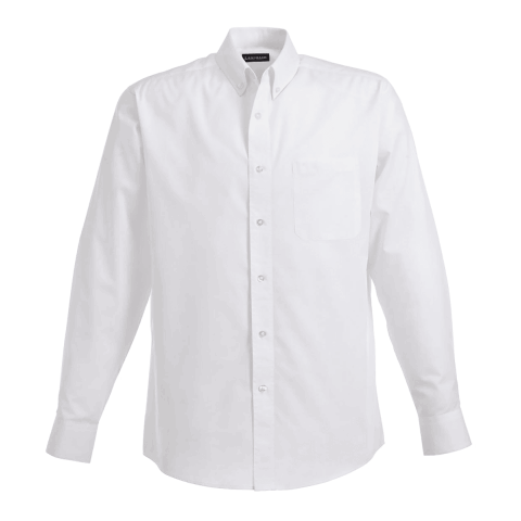 Men’s  PRESTON Long Sleeve Shirt Tall Standard | White | L | No Imprint | not available | not available