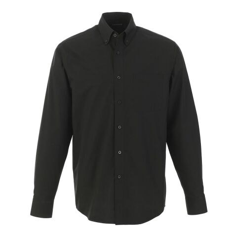 Men’s  PRESTON Long Sleeve Shirt Tall Standard | Black | 5XL | No Imprint | not available | not available