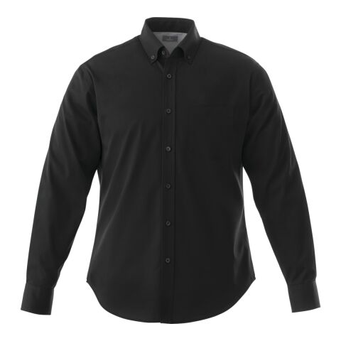 Men’s  WILSHIRE Long Sleeve Shirt Tall Standard | Black | 4XL | No Imprint | not available | not available
