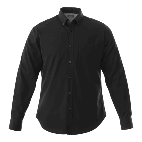 Men’s  WILSHIRE Long Sleeve Shirt Tall Standard | Black | 4XL | No Imprint | not available | not available