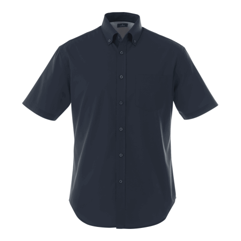 Men’s  STIRLING Short Sleeve Shirt Tall Navy | 4XL | No Imprint | not available | not available