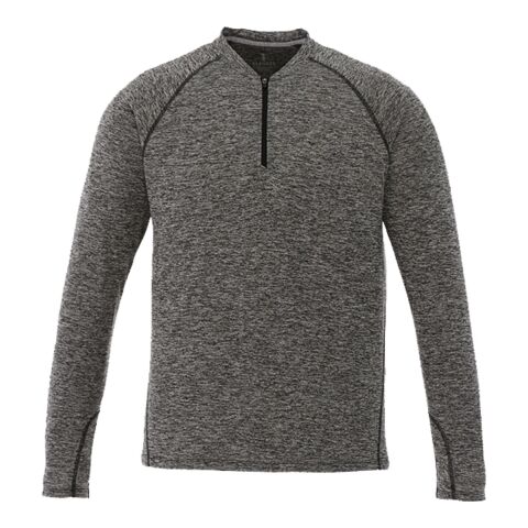 Men&#039;s Quadra Long Sleeve Top Standard | Heather Dark Charcoal | L | No Imprint | not available | not available