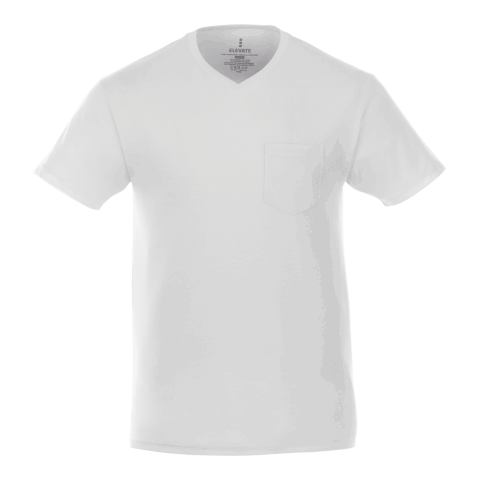 Men&#039;s MONROE Short Sleeve Pocket Tee Standard | White-White | XL | No Imprint | not available | not available