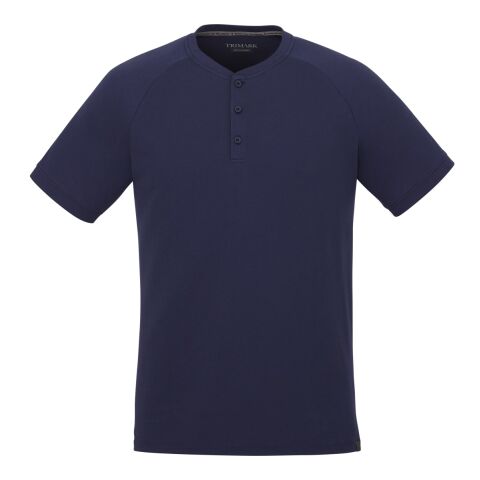 Men&#039;s SOMOTO Eco Short Sleeve Henley Standard | Navy | 3XL | No Imprint | not available | not available