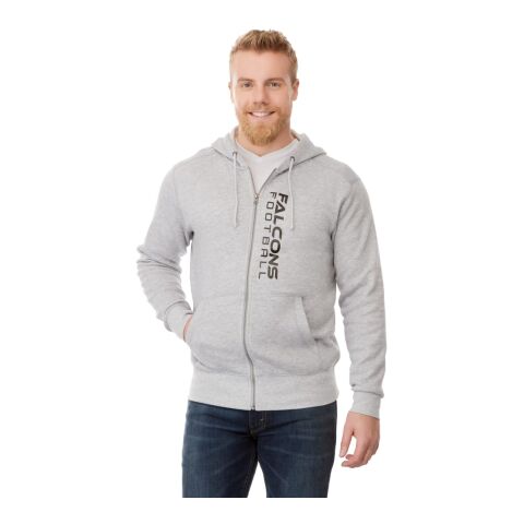 Men's CYPRESS Fleece Zip Hoody Standard | Heather Grey | S | No Imprint | not available | not available