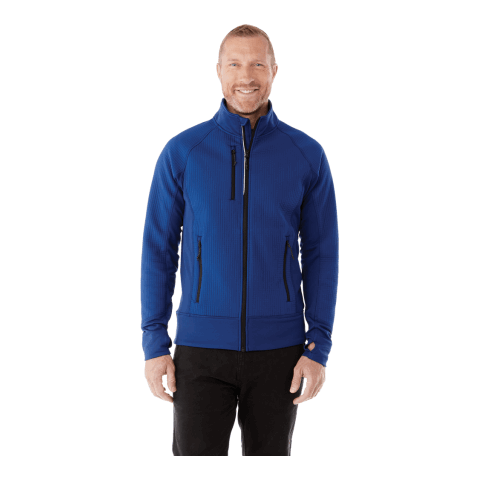 Men&#039;s PANORAMA Hybrid Knit Jacket Standard | Metro Blue Heather | 3XL | No Imprint | not available | not available