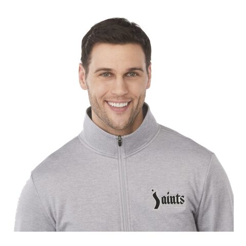 MERRITT Eco Knit Full Zip - Men's Standard | Heather Grey | S | No Imprint | not available | not available