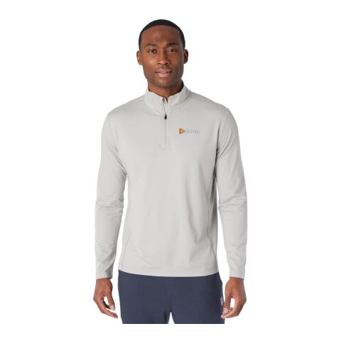 Greatness Wins Core Tech Quarter Zip - Men&#039;s Standard | Ash Gray Heather | M | No Imprint | not available | not available