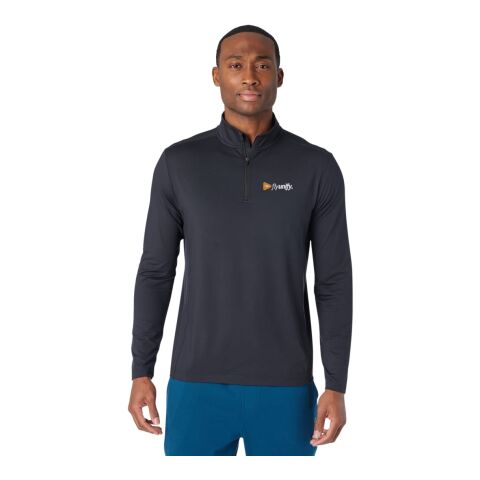 Greatness Wins Core Tech Quarter Zip - Men's Standard | Gw Black | S | No Imprint | not available | not available