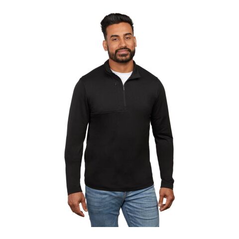 IZU EVERYTHING PERFORMANCE Eco 1/4 Zip - Men&#039;s Standard | Black | 2XL | No Imprint | not available | not available