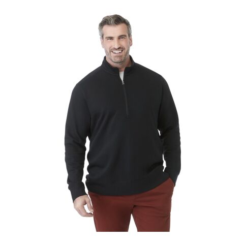 Men&#039;s DAYTON Fleece Half Zip Standard | Black | XL | No Imprint | not available | not available