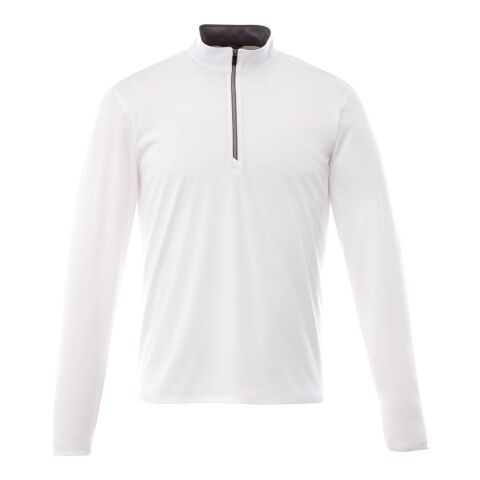 Men&#039;s VEGA Tech Quarter Zip Standard | White | 4XL | No Imprint | not available | not available
