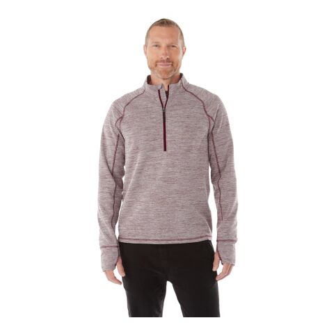 Men&#039;s CRANE Knit Half Zip Standard | Maroon | 5XL | No Imprint | not available | not available