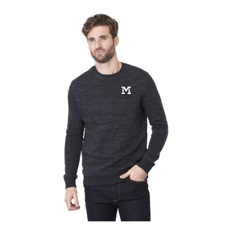 Men&#039;s Space Dye Classic Crew Black | 2XL | No Imprint | not available | not available
