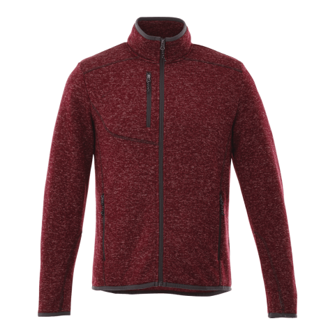 Men&#039;s TREMBLANT Knit Jacket Standard | Maroon Heather | 4XL | No Imprint | not available | not available