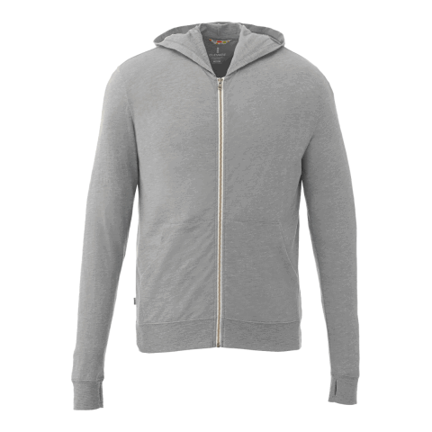 Men’s  Garner Knit Full Zip Hoody Standard | Heather Grey | S | No Imprint | not available | not available