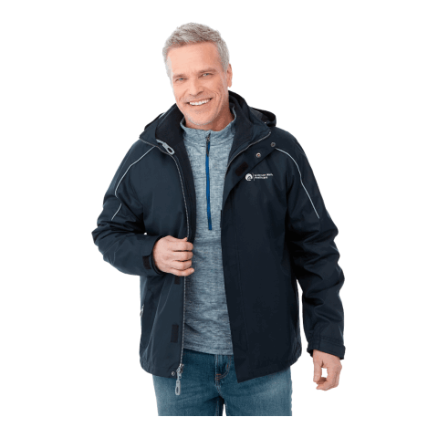 Men’s  VALENCIA 3-IN-1 JACKET Standard | Navy | XL | No Imprint | not available | not available