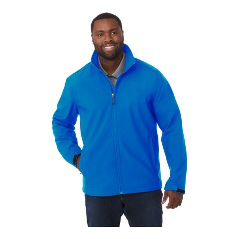 Men&#039;s MAXSON Softshell Jacket Standard | Blue | S | No Imprint | not available | not available