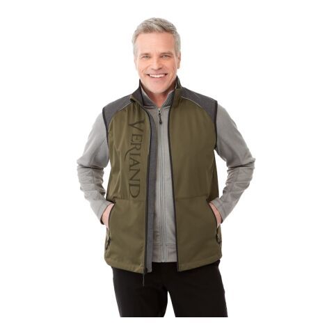 Men&#039;s NASAK Hybrid Softshell Vest Standard | Loden-Black Smoke Heather | S | No Imprint | not available | not available