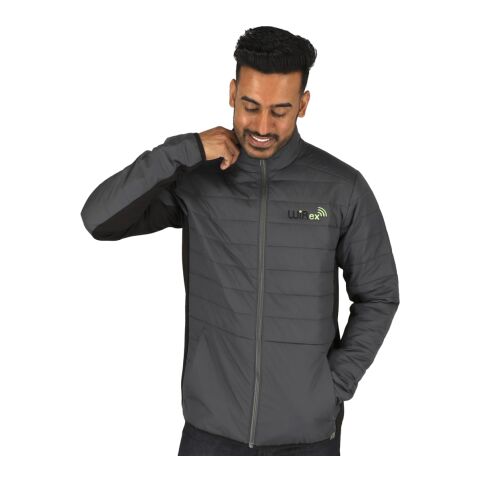 GENEVA Eco Hybrid Insulated Jacket-Mens Standard | Grey Storm-Black | 2XL | No Imprint | not available | not available