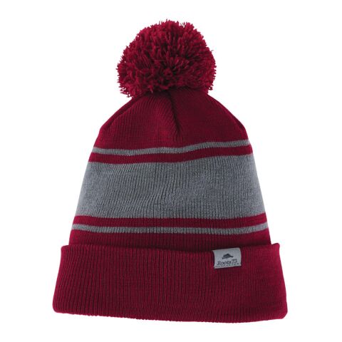 Unisex PARKTRAIL Roots73 Knit Toque Dark Red-Gray | OSFA | No Imprint | not available | not available
