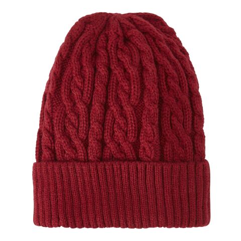 Unisex OPTIMAL Knit Cuffed Beanie Standard | Red | OSFA | No Imprint | not available | not available