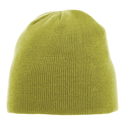 Unisex Level Knit Beanie Standard | Dark Citron Green | OSFA | No Imprint | not available | not available