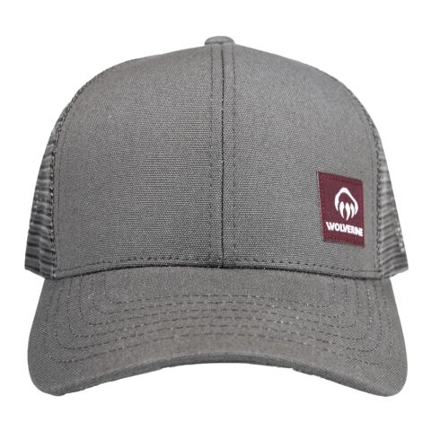 Wolverine Red Label Trucker Cap Gray | CUSTOM (O/S) | No Imprint | not available | not available
