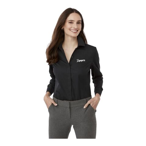 UNTUCKit Tracey Long Sleeve Shirt - Women&#039;s Standard | Black | XL | No Imprint | not available | not available