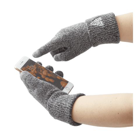 Unisex REDCLIFF Roots73 Knit Texting Gloves Standard | Dark Gray | CUSTOM (L/XL) | No Imprint | not available | not available