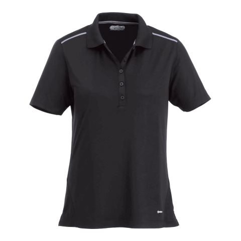 Women&#039;s Albula SS Polo Standard | Black-Steel Grey | S | No Imprint | not available | not available