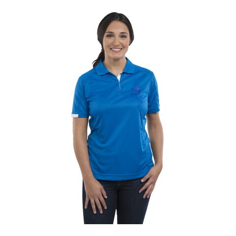 Women&#039;s Kiso Short Sleeve Polo Standard | Olympic Blue-White | XS | No Imprint | not available | not available