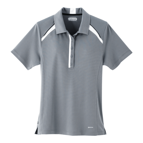 Women&#039;s  QUINN SS POLO Standard | Steel Grey-Black-White | XL | No Imprint | not available | not available