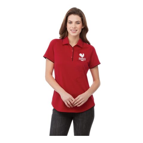 Women&#039;s REMUS SS Polo Standard | Team Red Heather-Black | 3XL | No Imprint | not available | not available