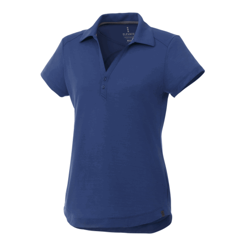Women&#039;s AMOS Eco SS Polo Standard | Metro Blue Heather | L | No Imprint | not available | not available