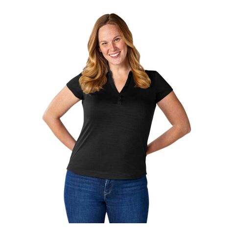 Women's AMOS Eco SS Polo Standard | Black | XS | No Imprint | not available | not available