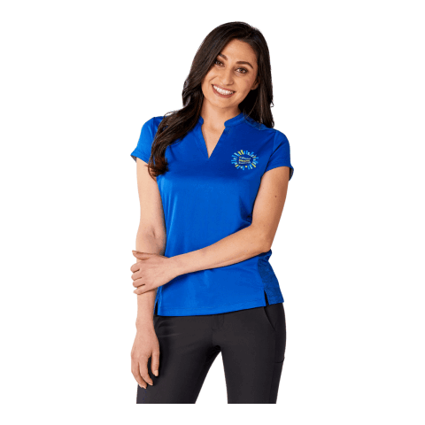 Women&#039;s PIEDMONT SS Polo Standard | New Royal Heather | L | No Imprint | not available | not available