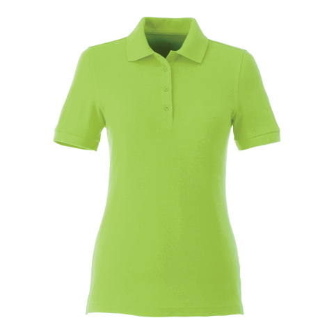 Women&#039;s BELMONT Short Sleeve Polo Standard | Dark Citron Green | L | No Imprint | not available | not available