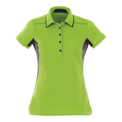Women&#039;s ROYCE Short Sleeve Polo Apple Green-Gray | L | No Imprint | not available | not available