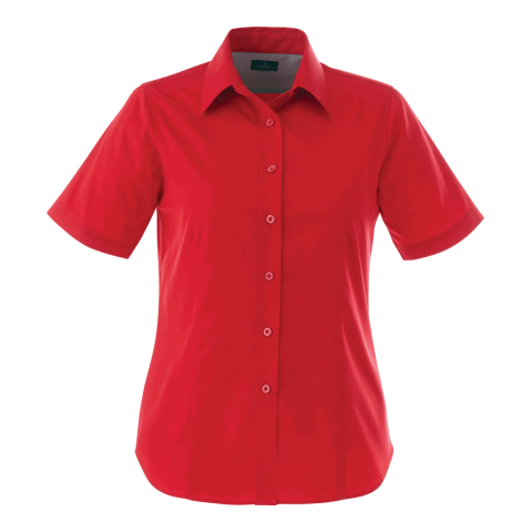 Women&#039;s STIRLING Short Sleeve Shirt Standard | Red | XS | No Imprint | not available | not available