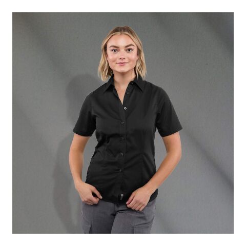 Women&#039;s STIRLING Short Sleeve Shirt Standard | Black | XS | No Imprint | not available | not available