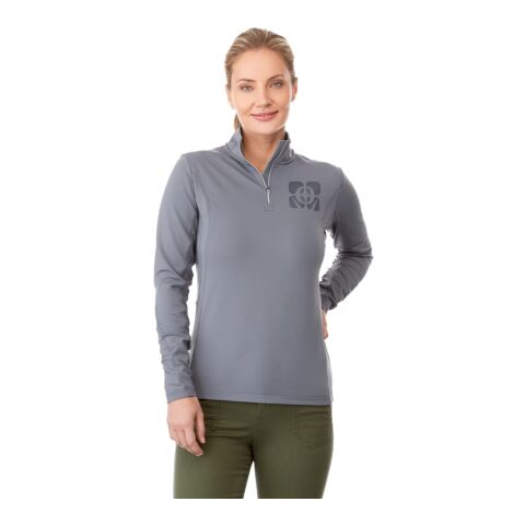 Women&#039;s  CALTECH KNIT QUARTER ZIP Standard | Steel Grey | XL | No Imprint | not available | not available