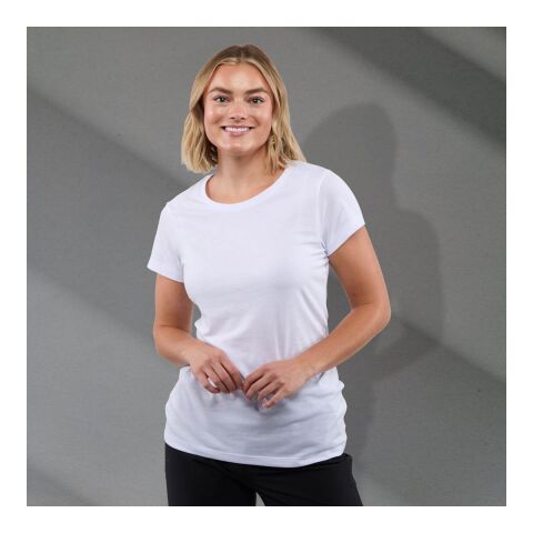 Women's BODIE Short Sleeve Tee Standard | White | S | No Imprint | not available | not available