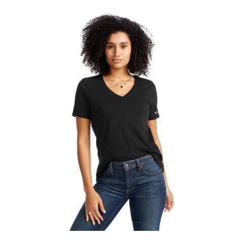American Giant Classic Cotton V-Neck T - Women&#039;s Standard | Black | S | No Imprint | not available | not available